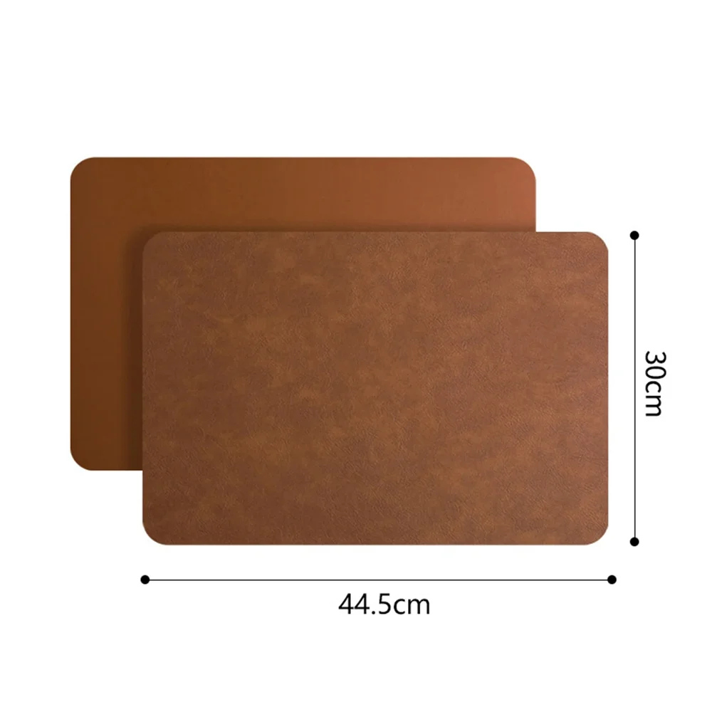 Faux Leather Placemats Set - CUOIO