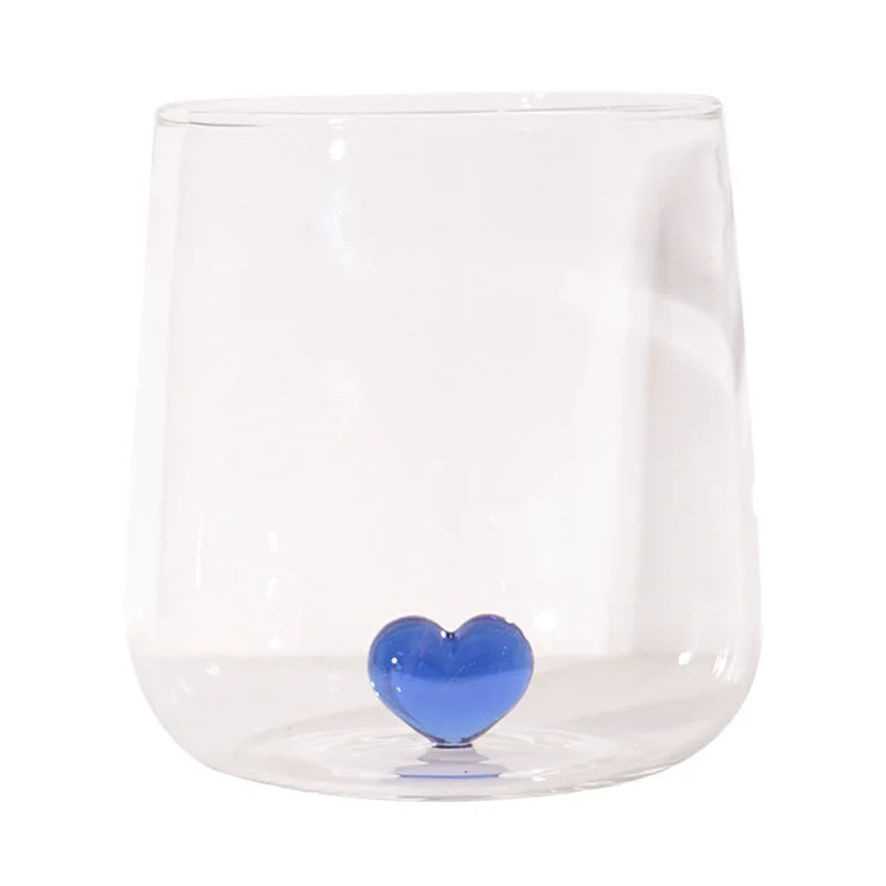 Designer 3D Heart Tumbler glass - CUORE