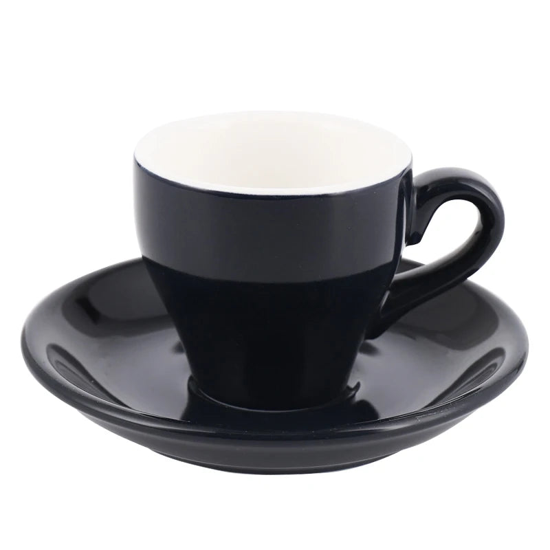 Espresso Cup And Saucer Ceramic - MACARON