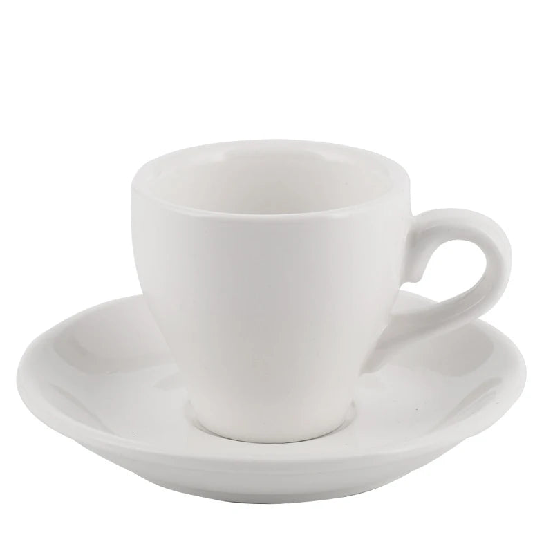Espresso Cup And Saucer Ceramic - MACARON
