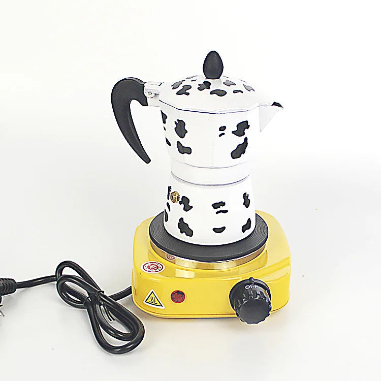 Cow Patterned Moka Pot - MOOO