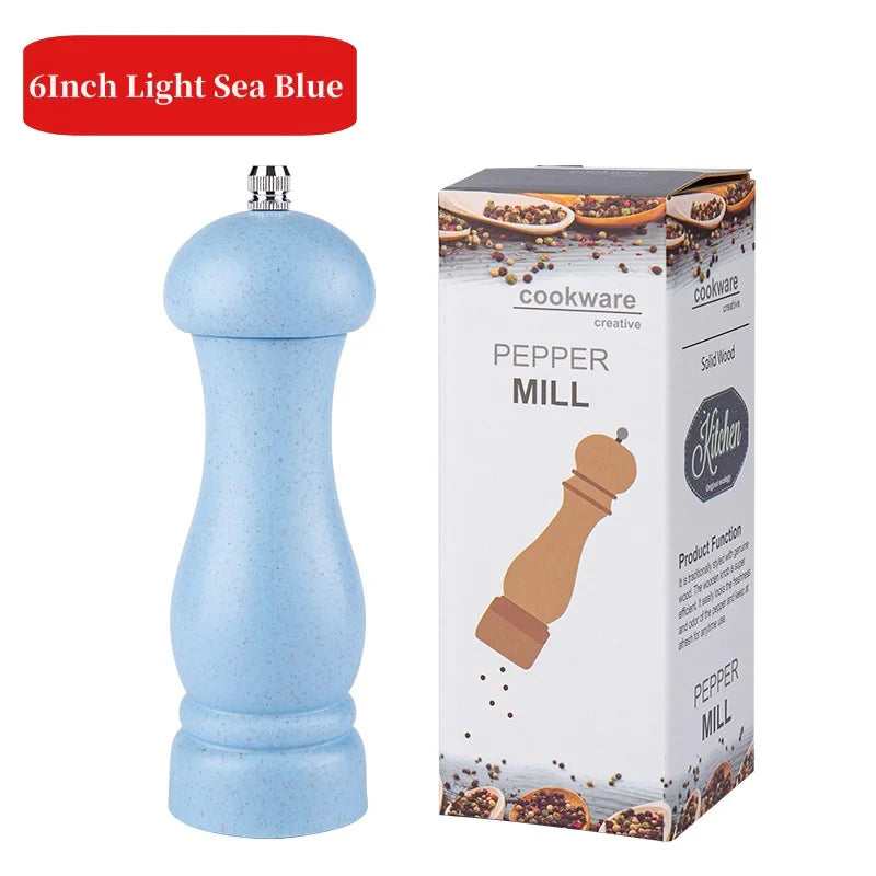 Gradient Colored Salt Pepper Grinder Set Spice Shaker - SFUMATO