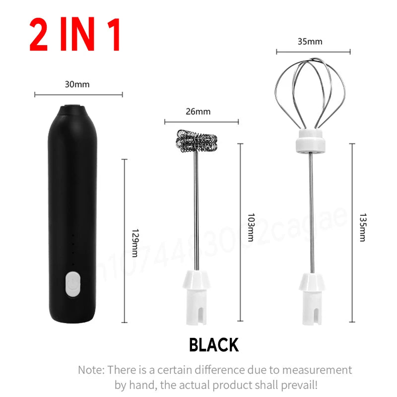 Electric Milk Frother Rechargeable  - MINI MULE
