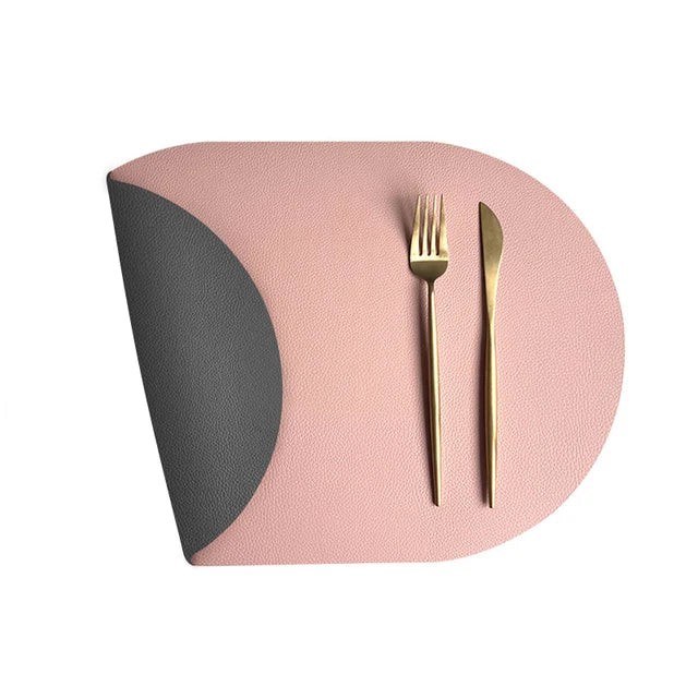 Oval Reversible Faux Leather Placemats - OVALE