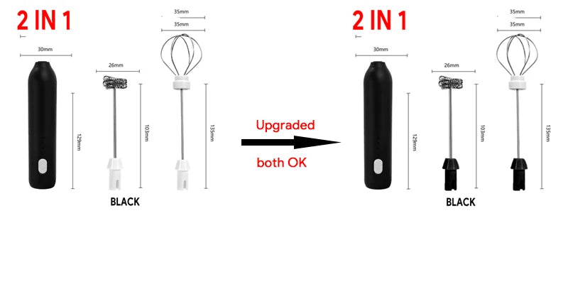 Electric Milk Frother Rechargeable  - MINI MULE