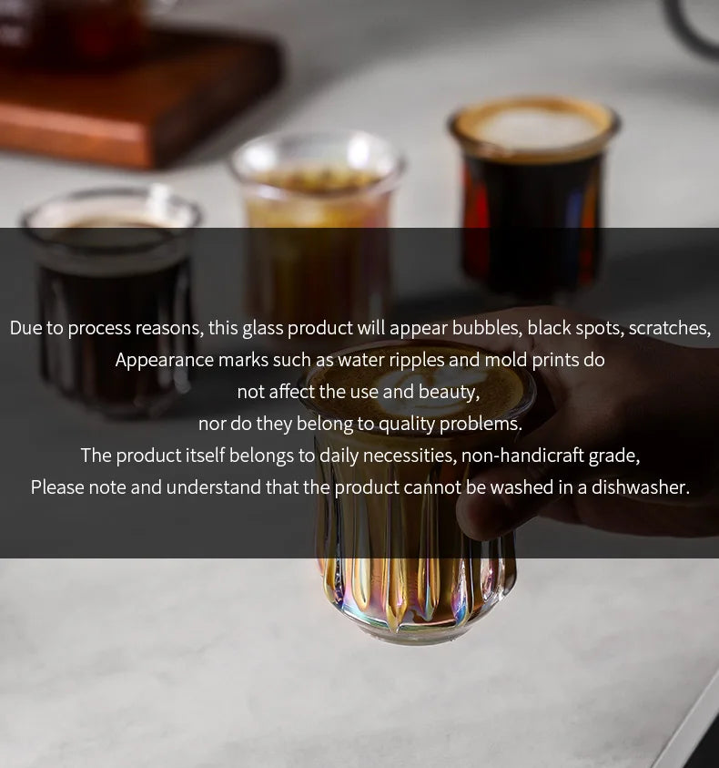 Glass Coffee Cups - ESPRESSO GLASS