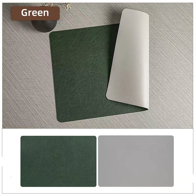 Faux Leather Placemats Set - CUOIO