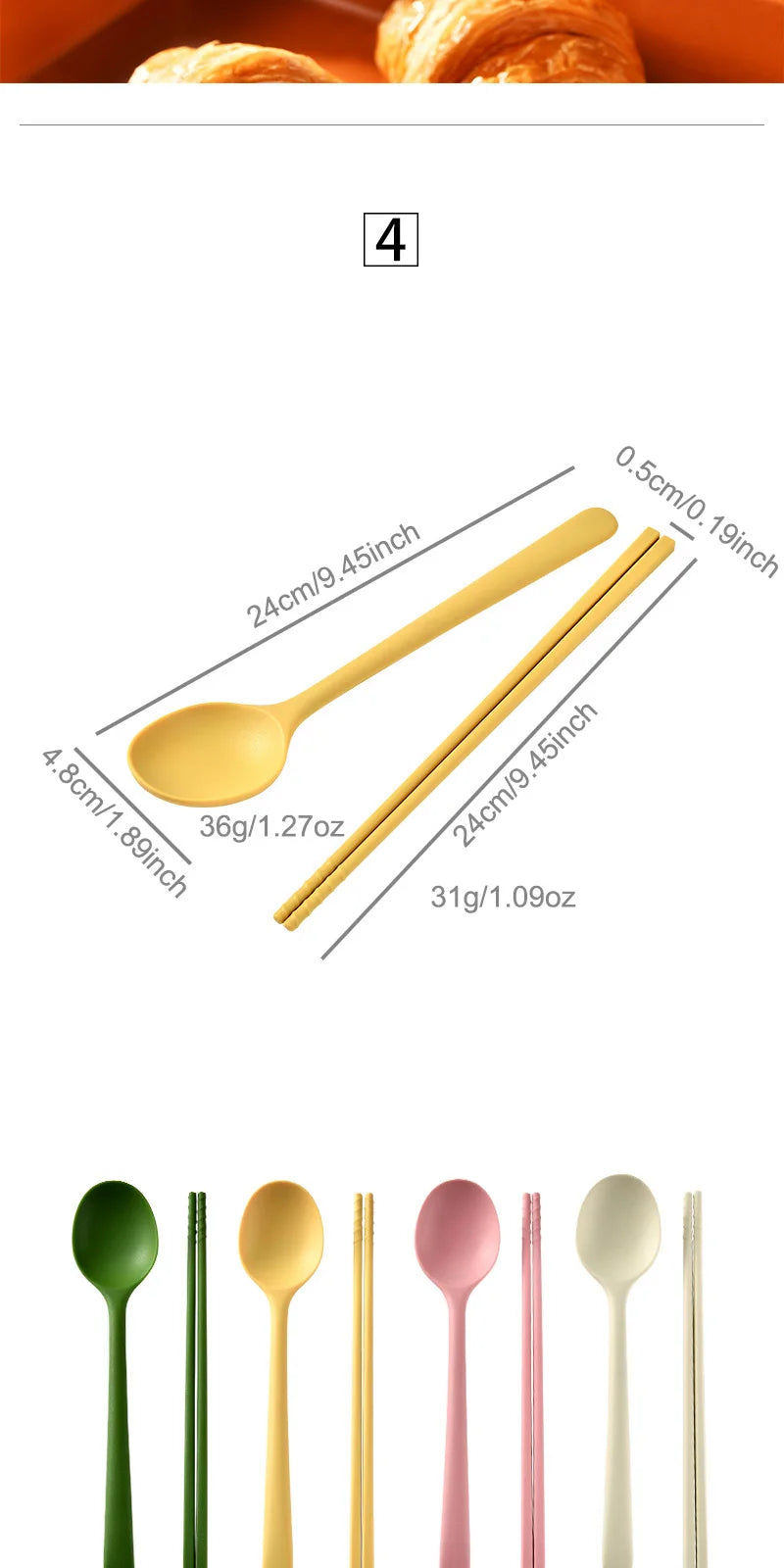 2/8Pcs Silicone Flatware Cutlery Set - CUCCI