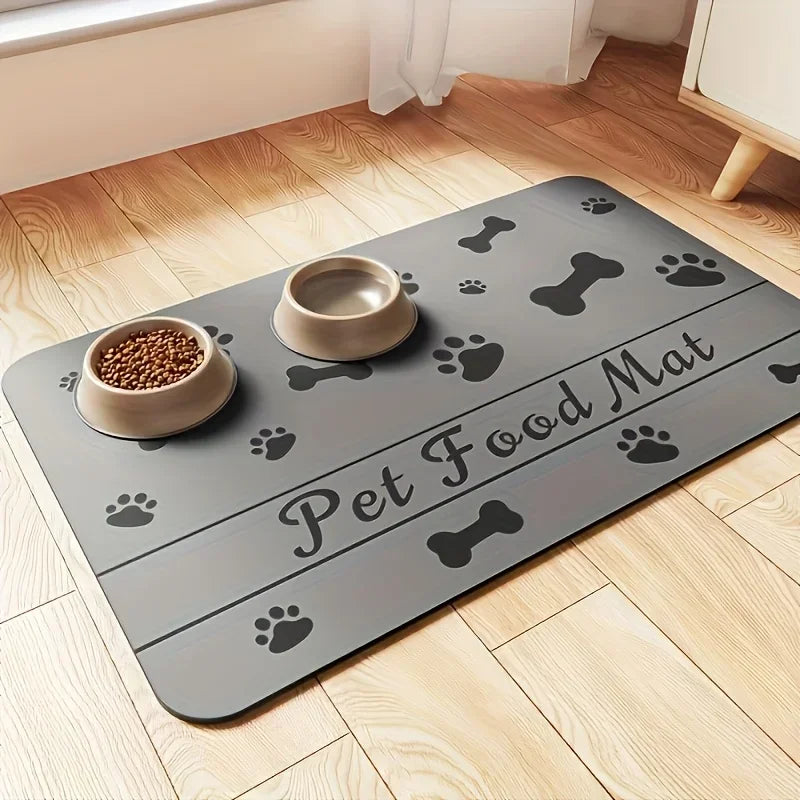 Waterproof Absorbent Pet Feeding Mat - DRY
