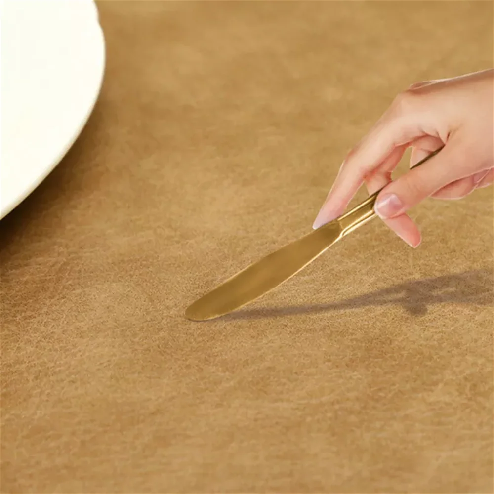 Faux Leather Placemats Set - CUOIO