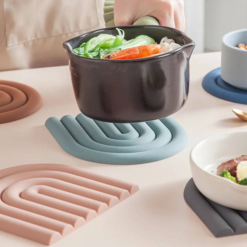 Silicone Table Mat Coaster - COLORS