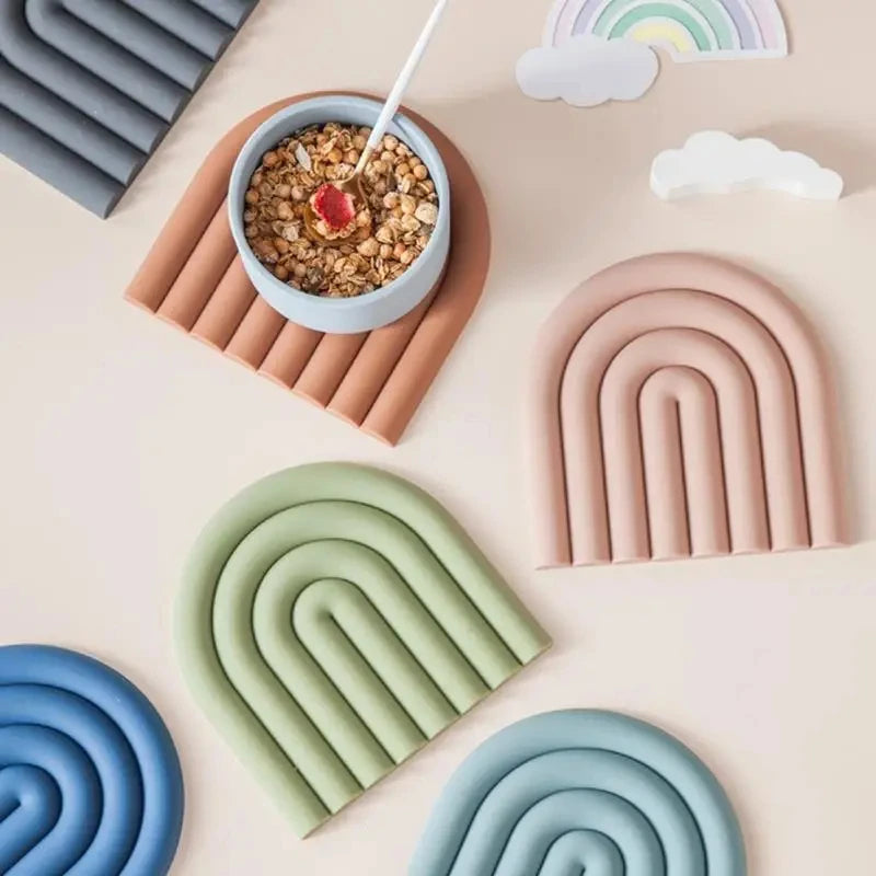 Silicone Table Mat Coaster - COLORS
